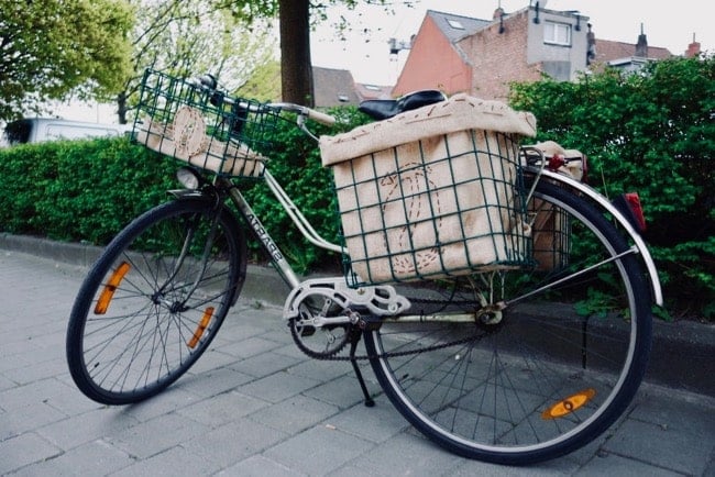 Canasto para bicicletas